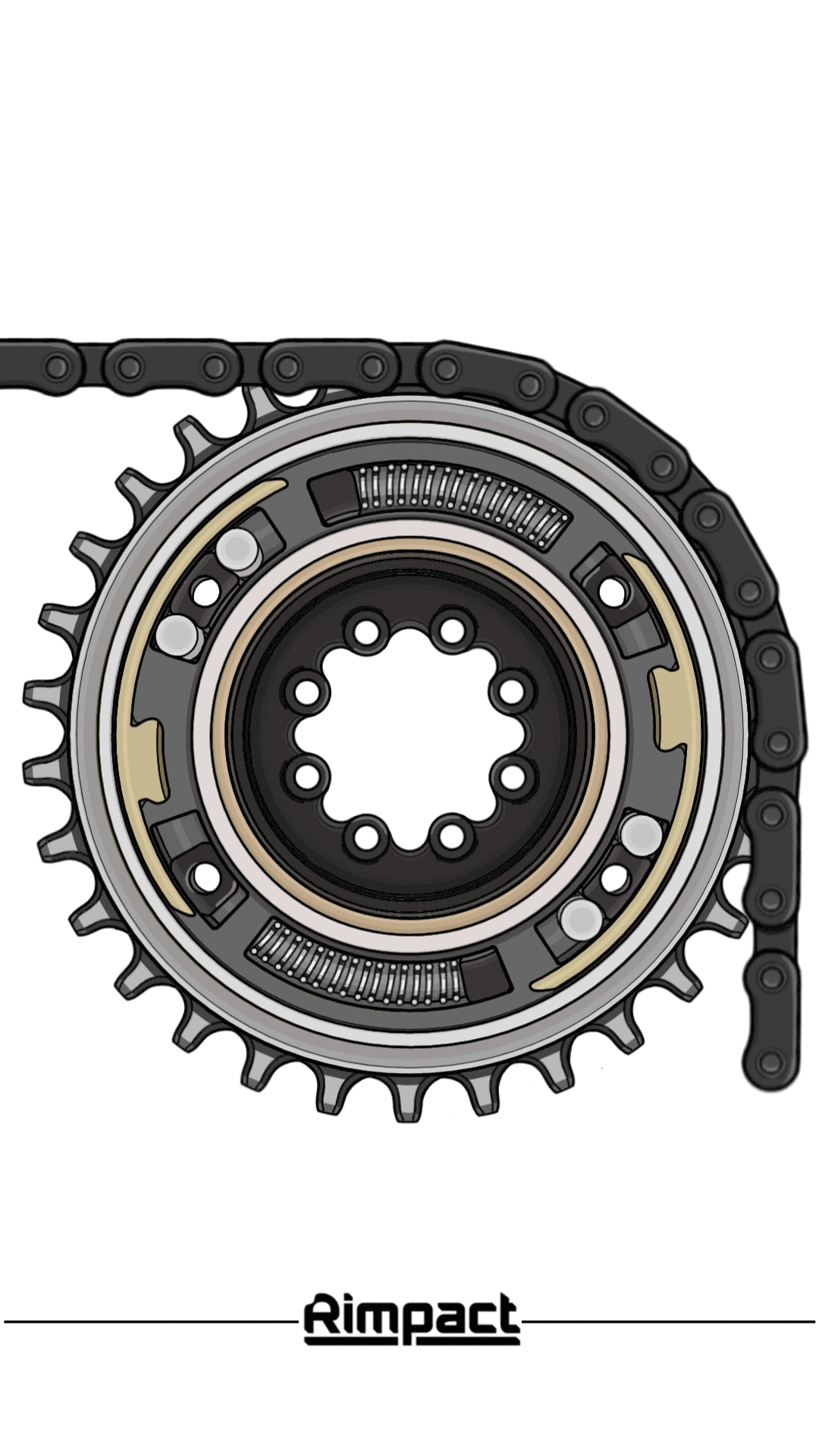 Rimpact Chain Damper 32T