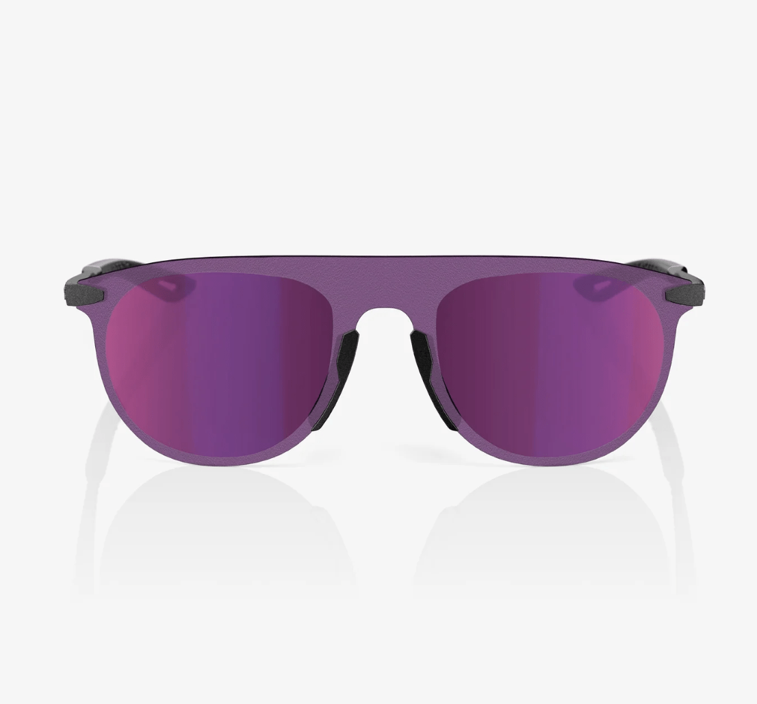 100% Legere Coil Matte Gunmetal - Purple Lens