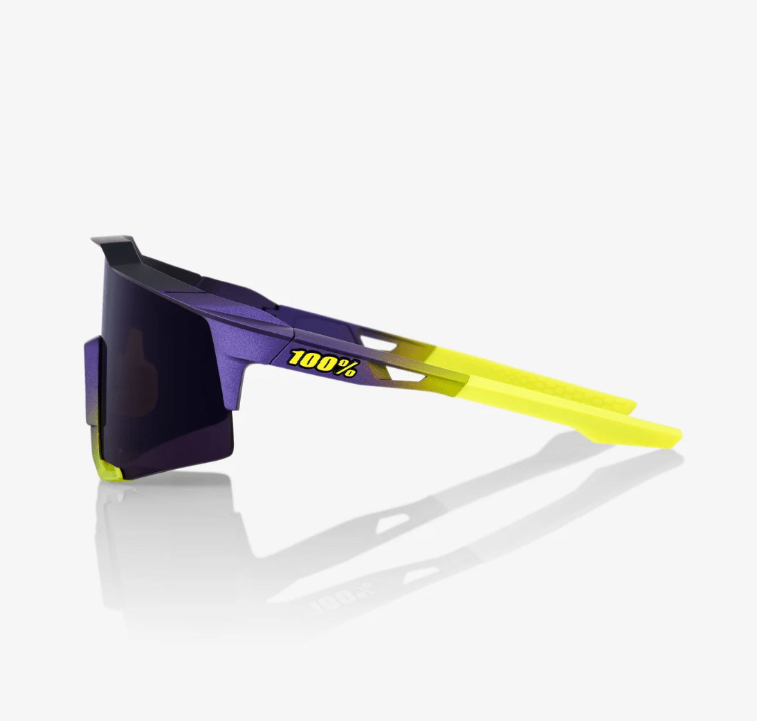 100% Speedcraft Matte Metallic Digital Brights - Dark Purple Lens