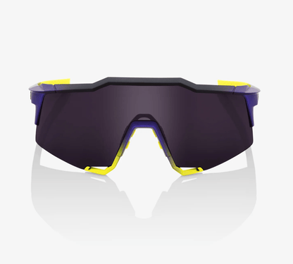 100% Speedcraft Matte Metallic Digital Brights - Dark Purple Lens