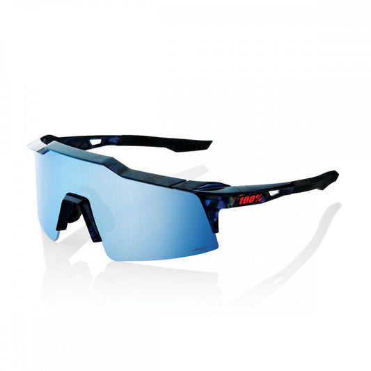 100% Speedcraft SL Black Holographic - HiPER Blue Multilayer Lens